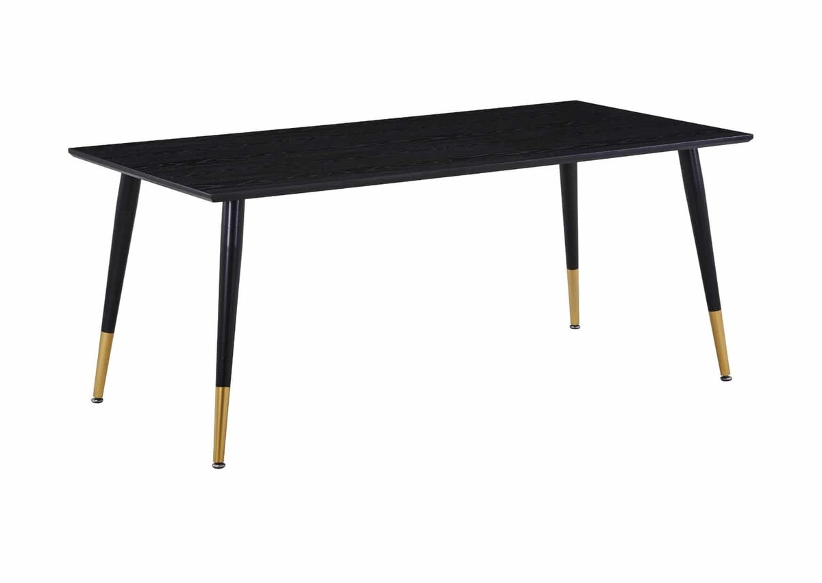 Dipp Rectangular Dining Table 180 x 90 Black
