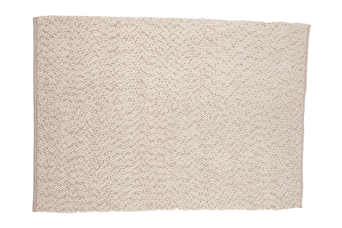 Jajru Rectangular Carpet 300 x 200 White