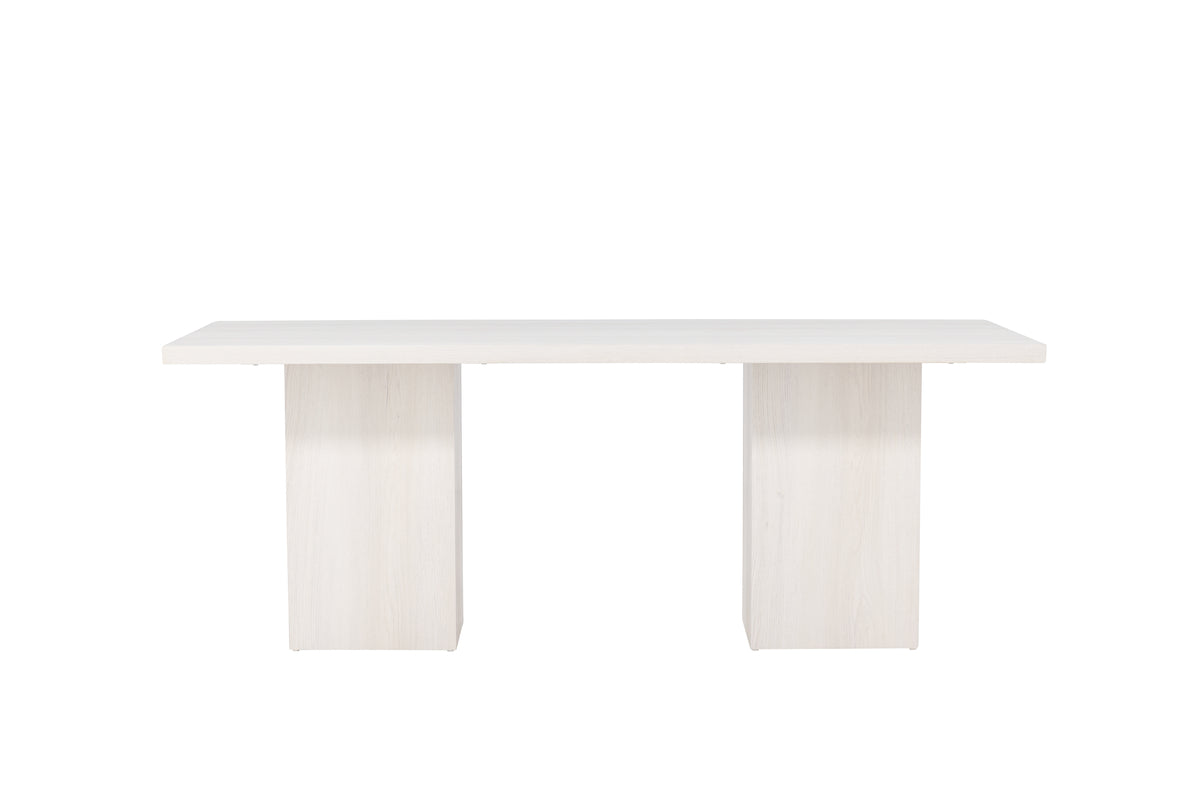 Olga Rectangular Dining Table 200 x 90 White