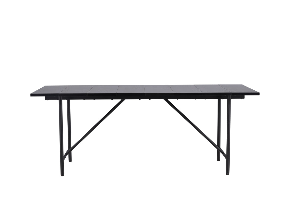 Astrid Rectangular Dining Table 200 x 90 Black
