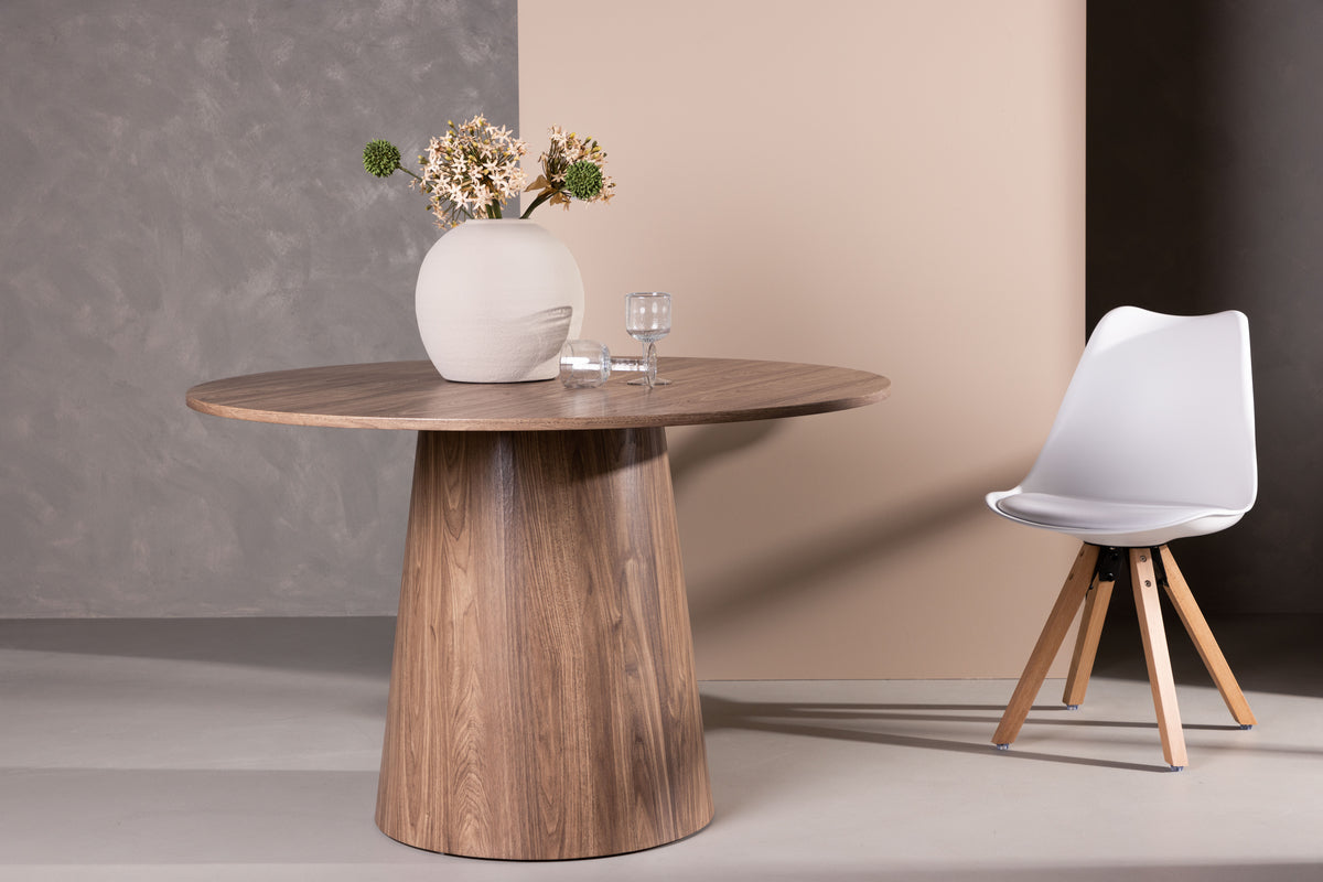 Lanzo Round Dining Table ⌀120 Nature