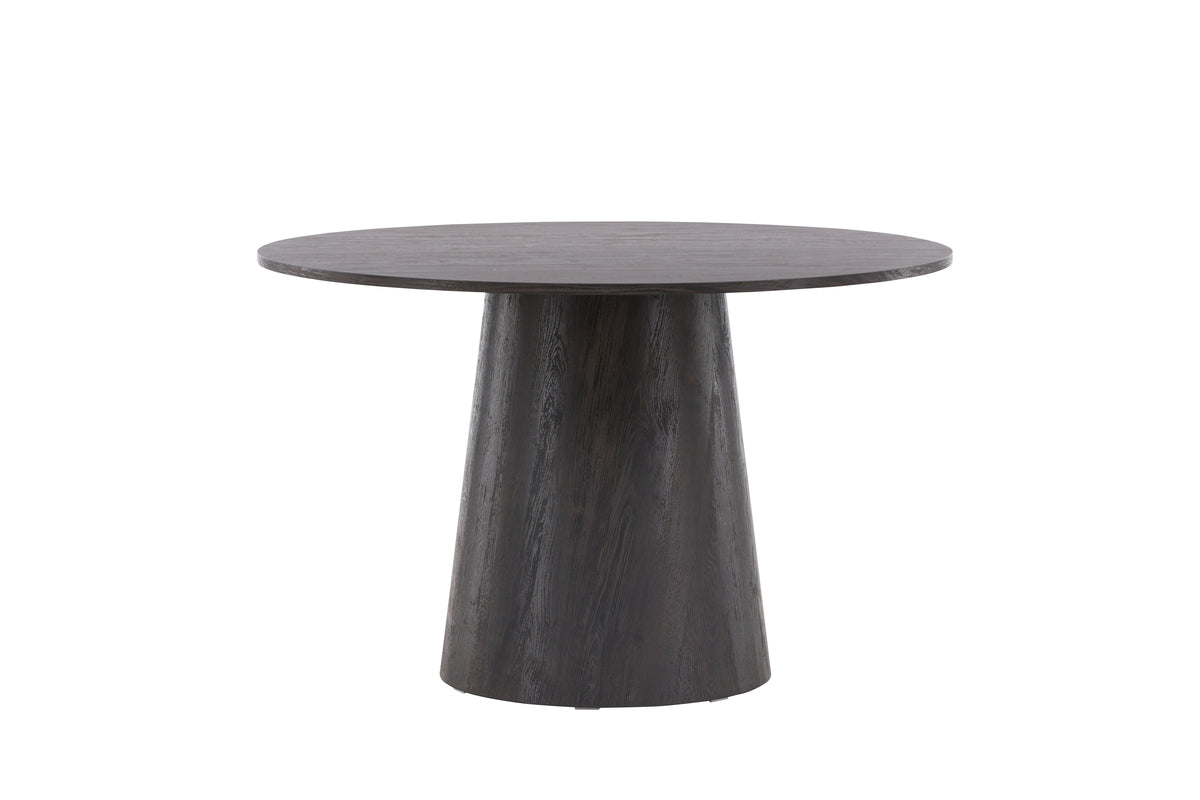 Lanzo Round Dining Table ⌀120 Mocca