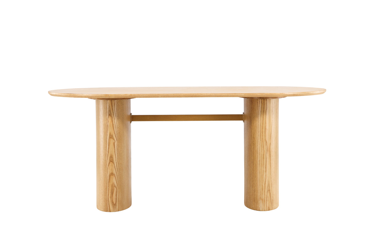 Isolde Oval Dining Table 180 x 90 Nature