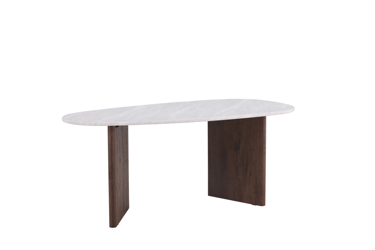 Grönvik Oval Dining Table 180 x 90 Light Grey