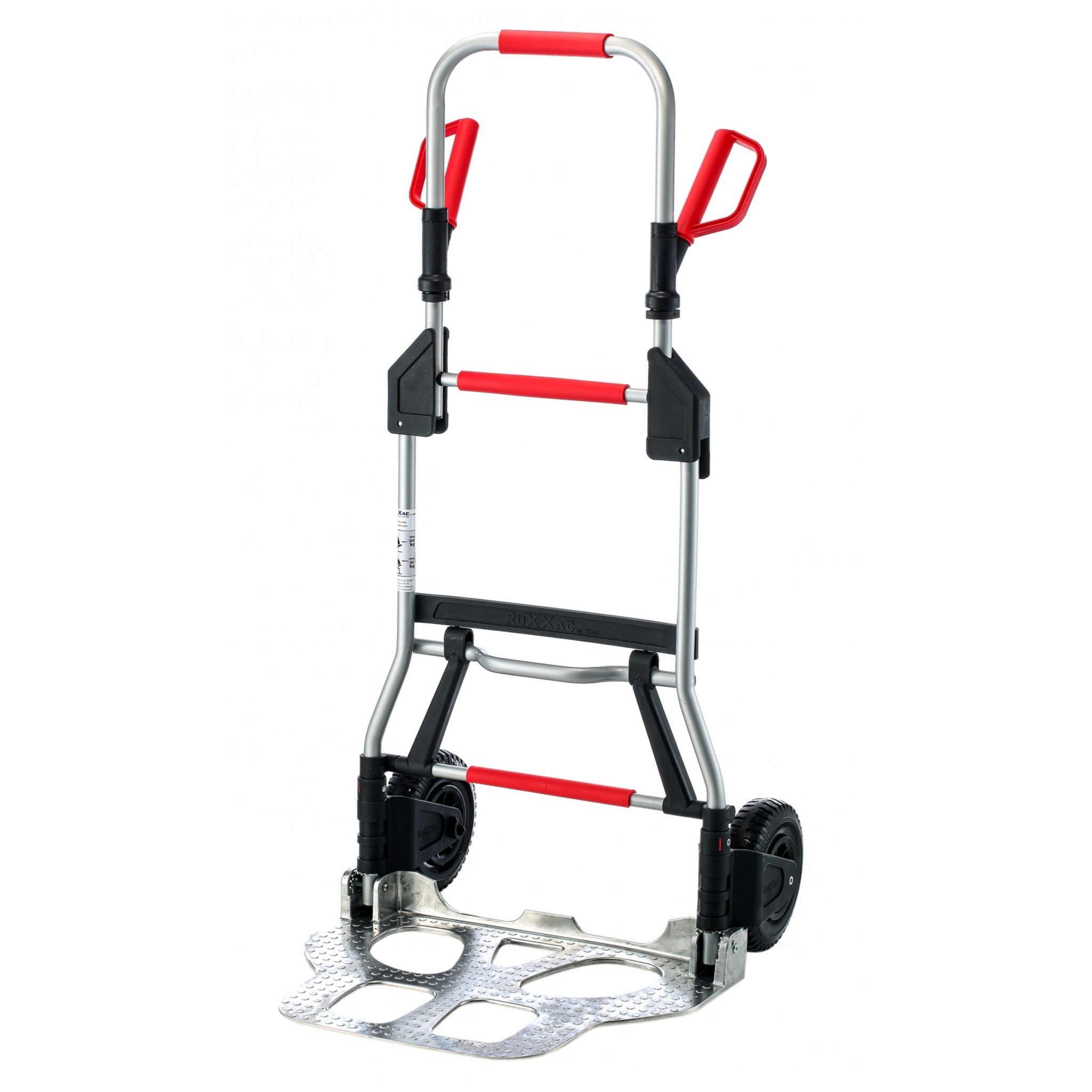 RuXXac-cart Jumbo – Hopfällbar Stark Transportvagn / Paketkärra / Industri-/Byggkärra