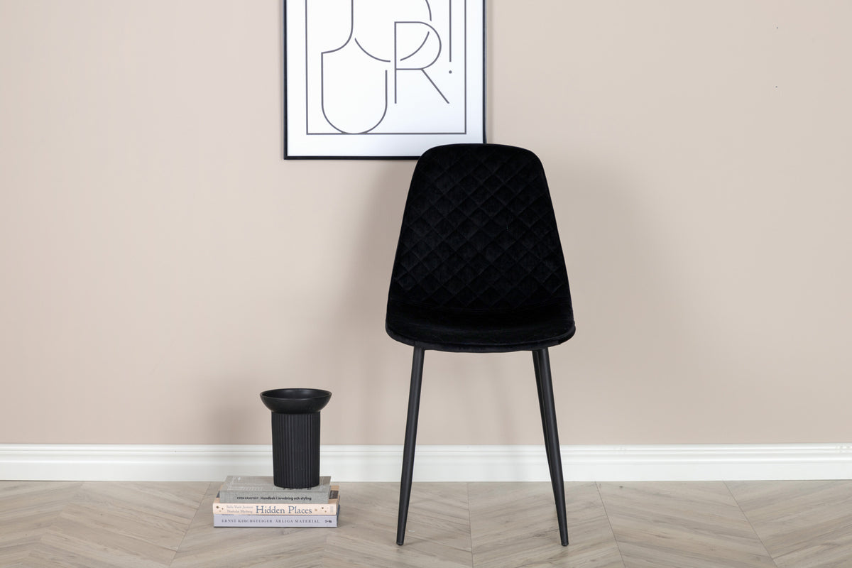 Polar Dining Chair 2-pack Black