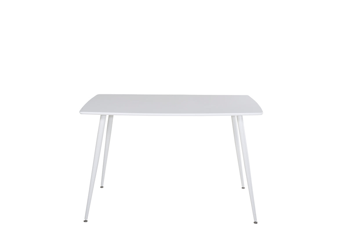 Polar Rectangular Dining Table 120 x 75 White