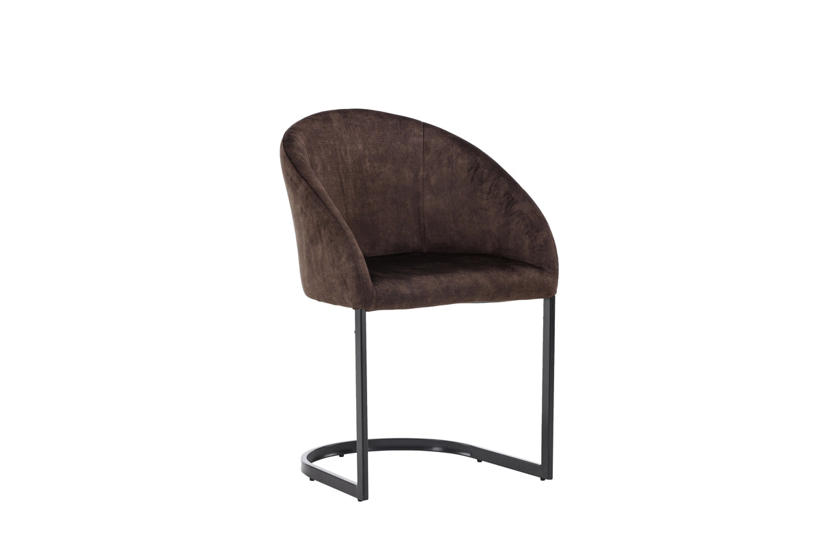 Dining chairs 2-pack Dark brown
