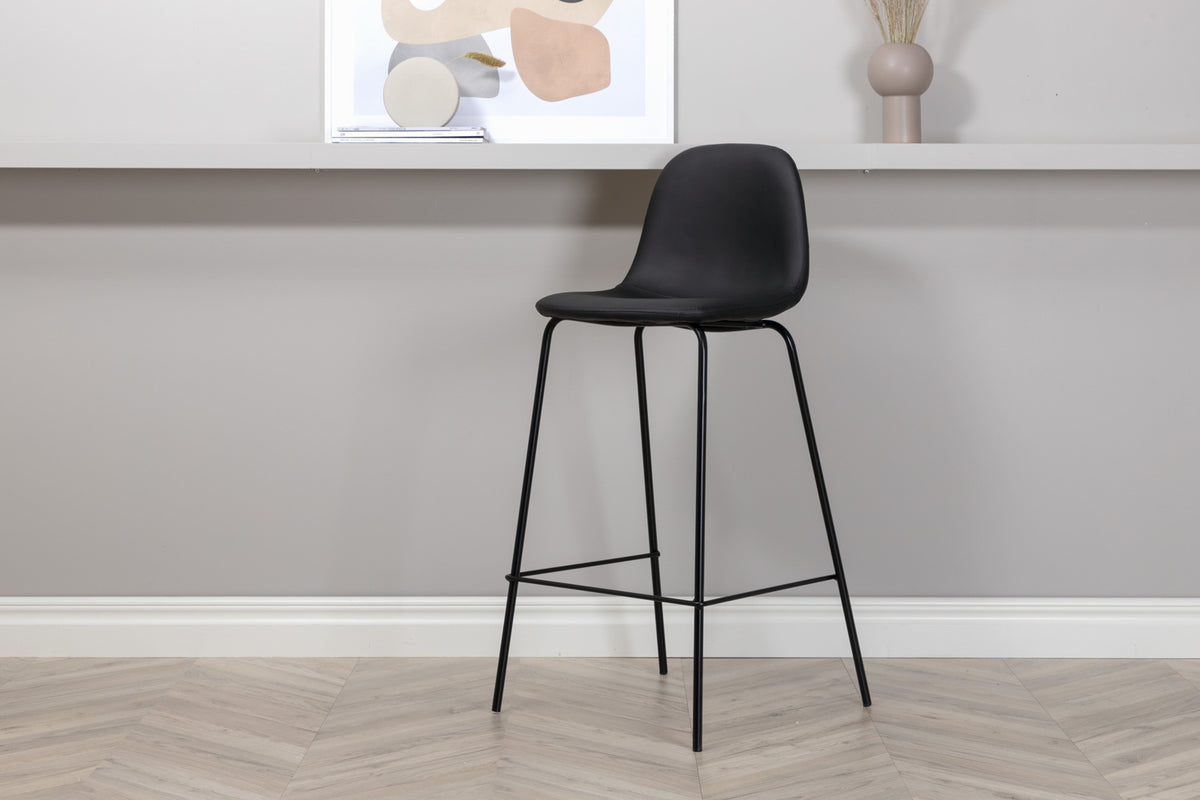 Polar Bar Chair 2-pack Black
