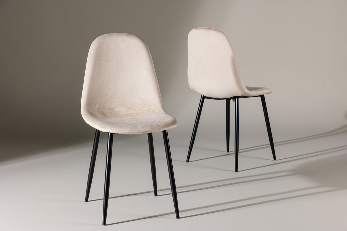 Polar Dining Chair 2-pack Beige