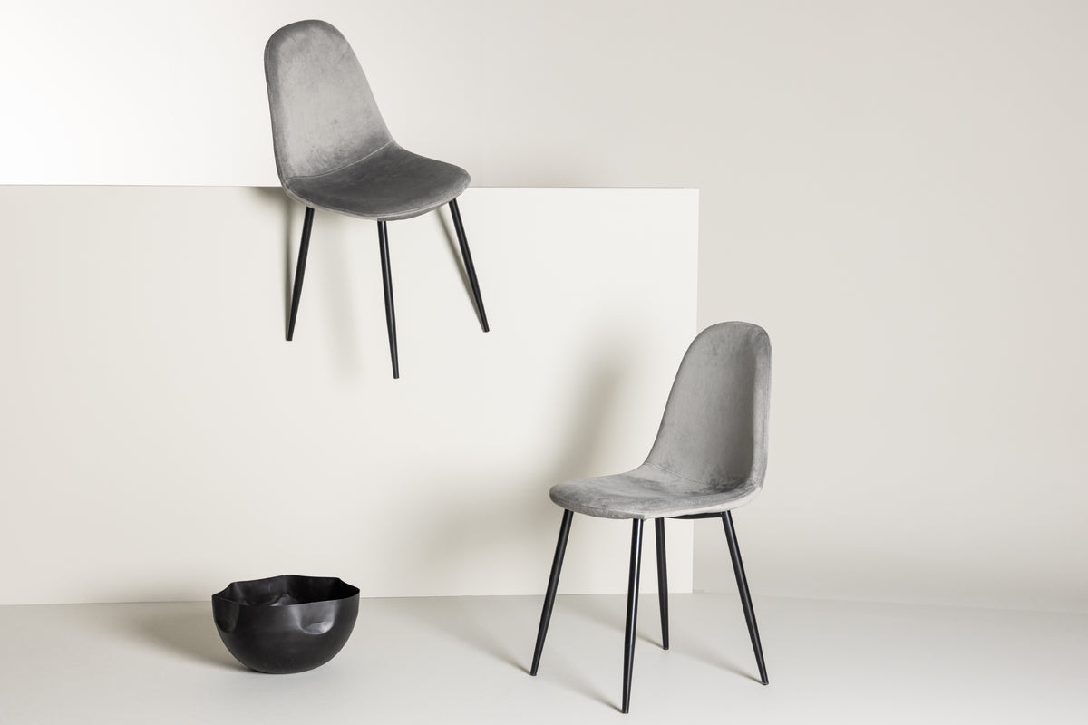 Polar Dining Chair 2-pack Grey