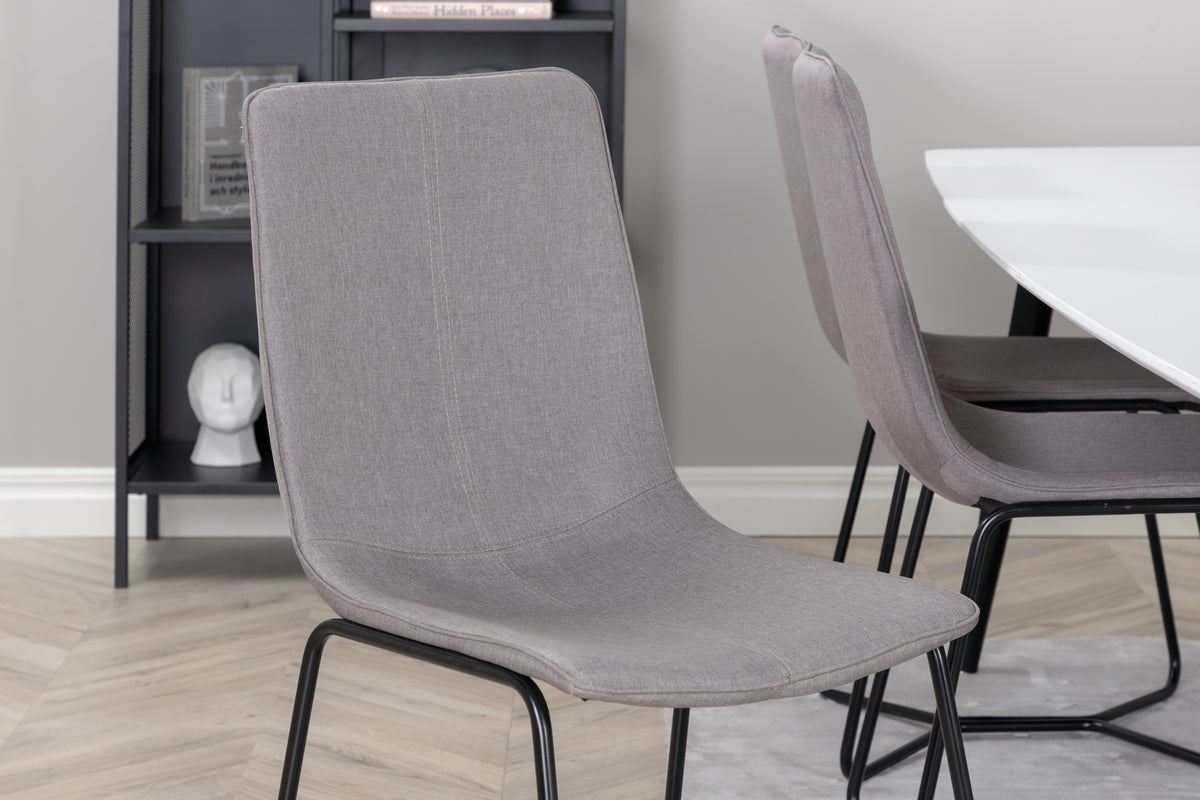 X Dining Chair 2-pack Grey