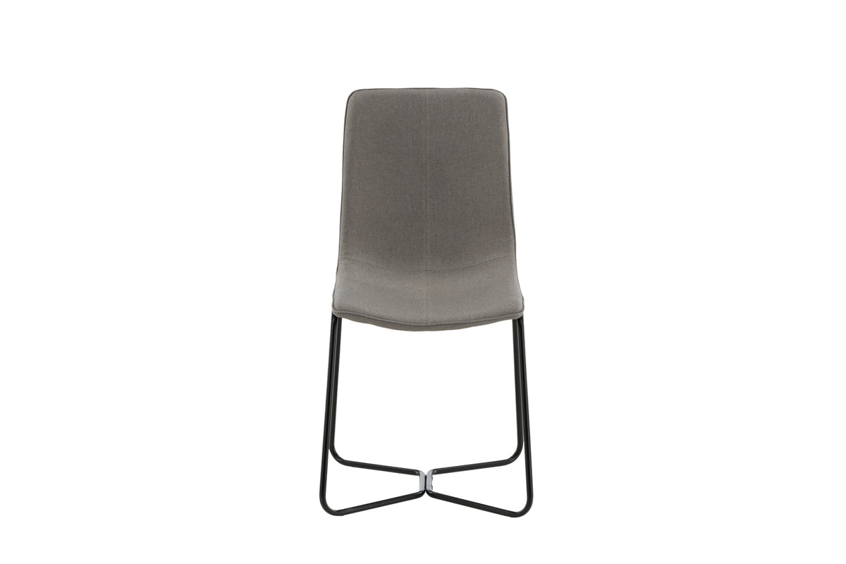 X Dining Chair 2-pack Grey