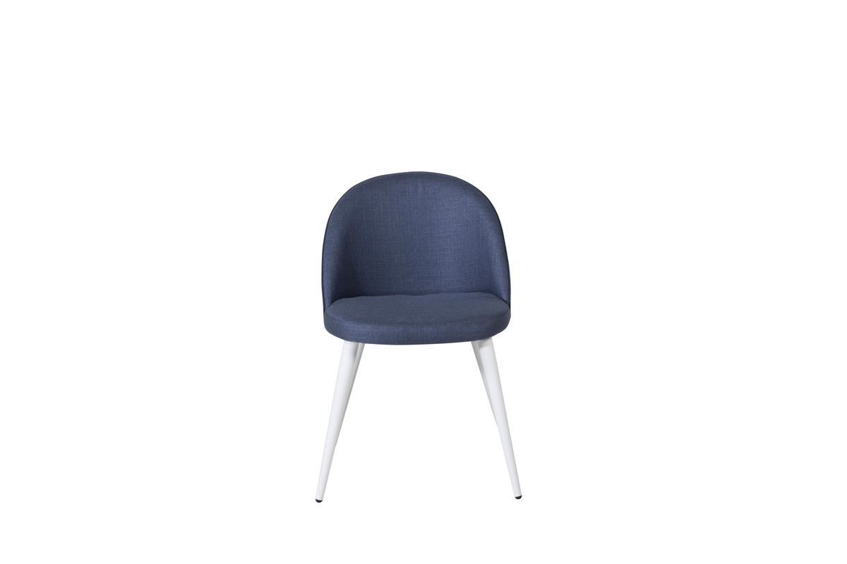 Velvet Dining Chair 2-pack Blue