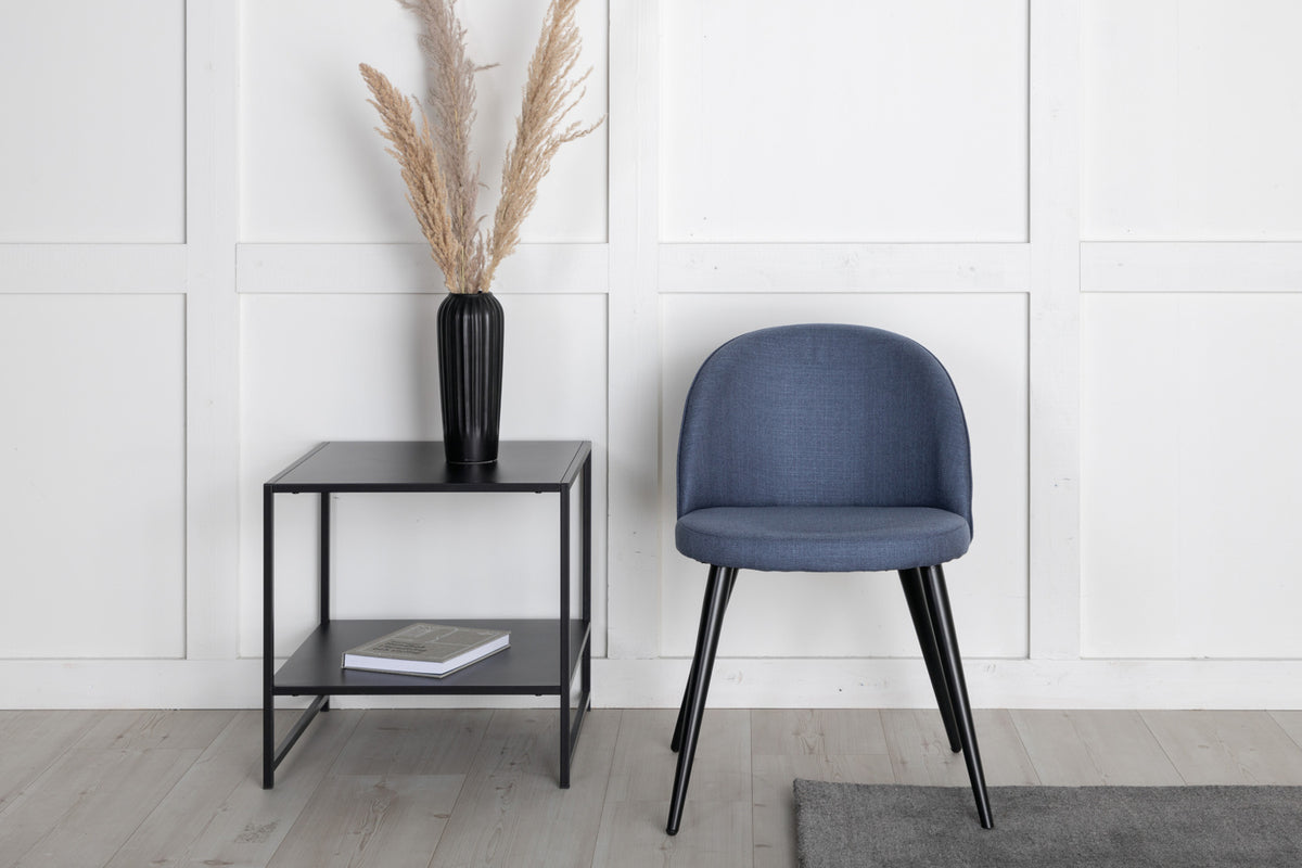 Velvet Dining Chair 2-pack Blue