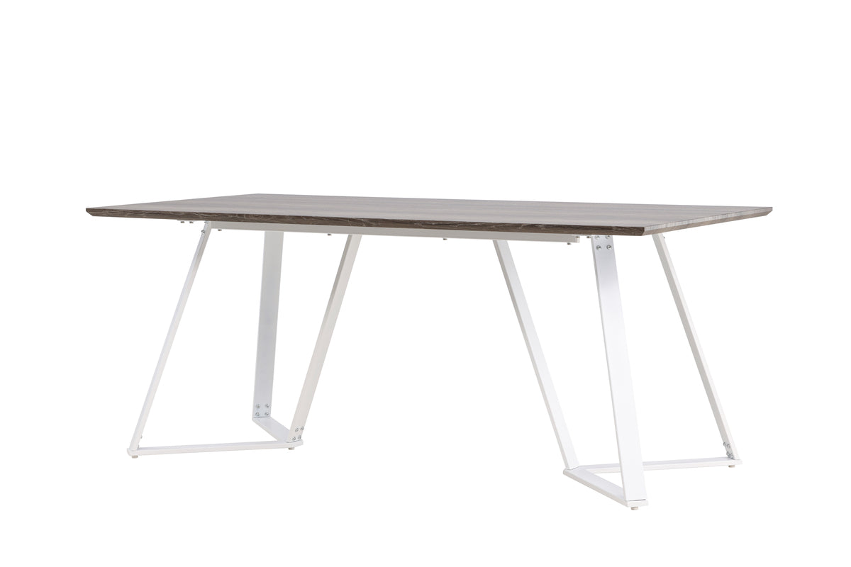 Marina Rectangular Dining Table 180 x 90 Grey