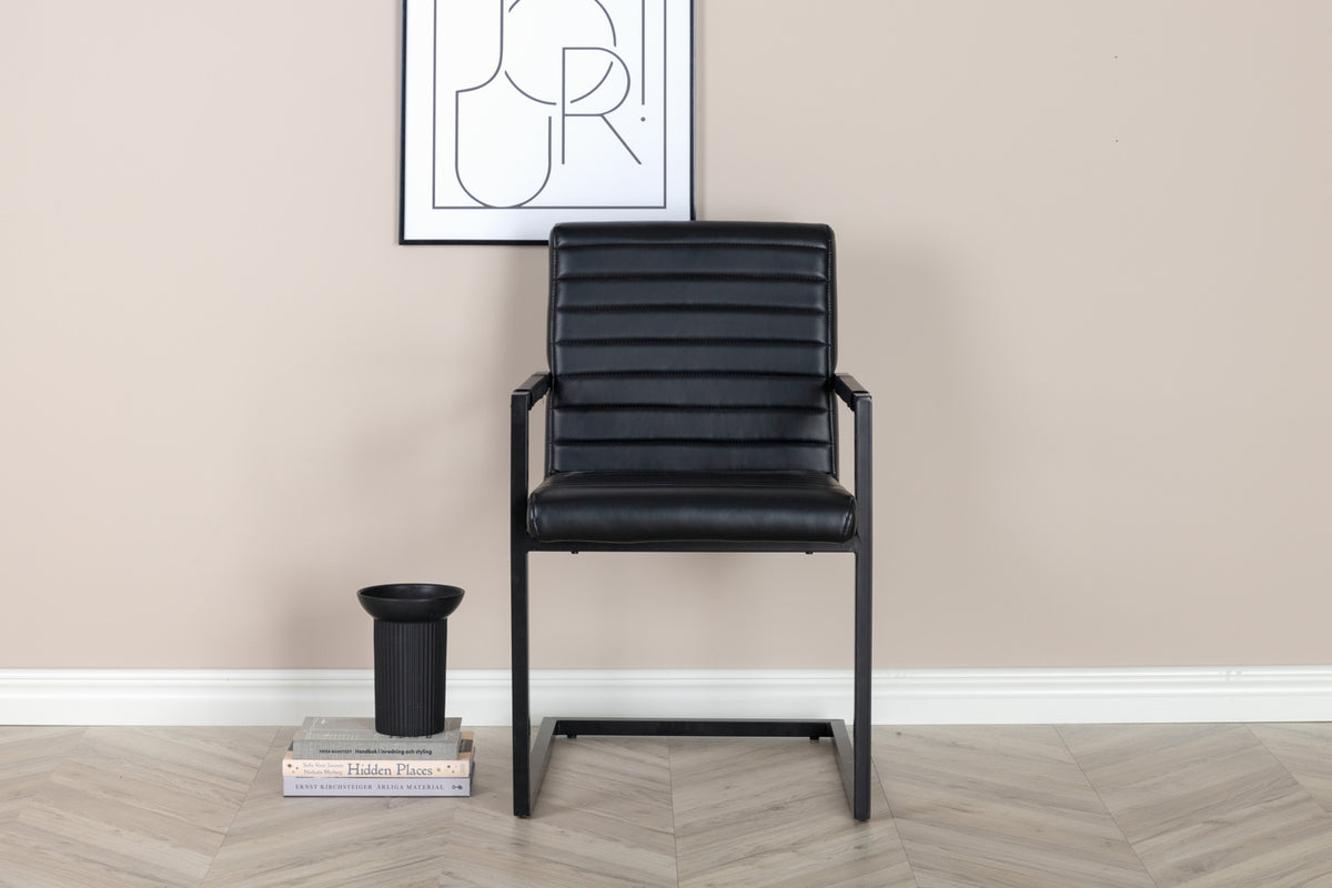 Art Dining Chair 2-pack Black