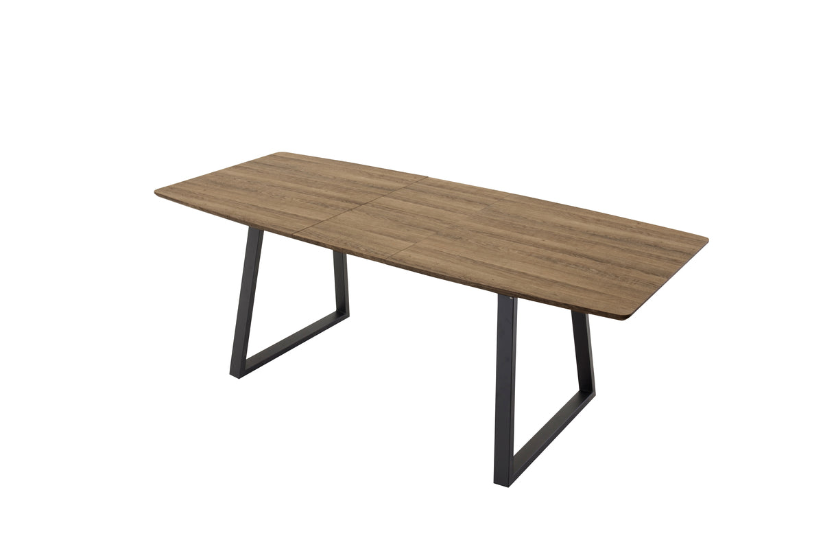 Inca Rectangular Dining Table 160 x 85 Walnut