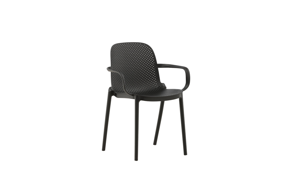 Dining chairs 2-pack Black