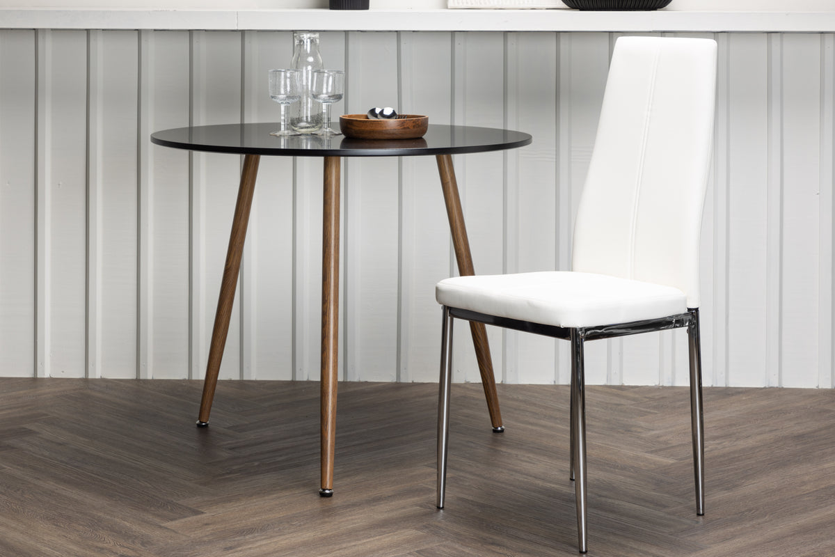 Lozenge Dining Chair 2-pack White