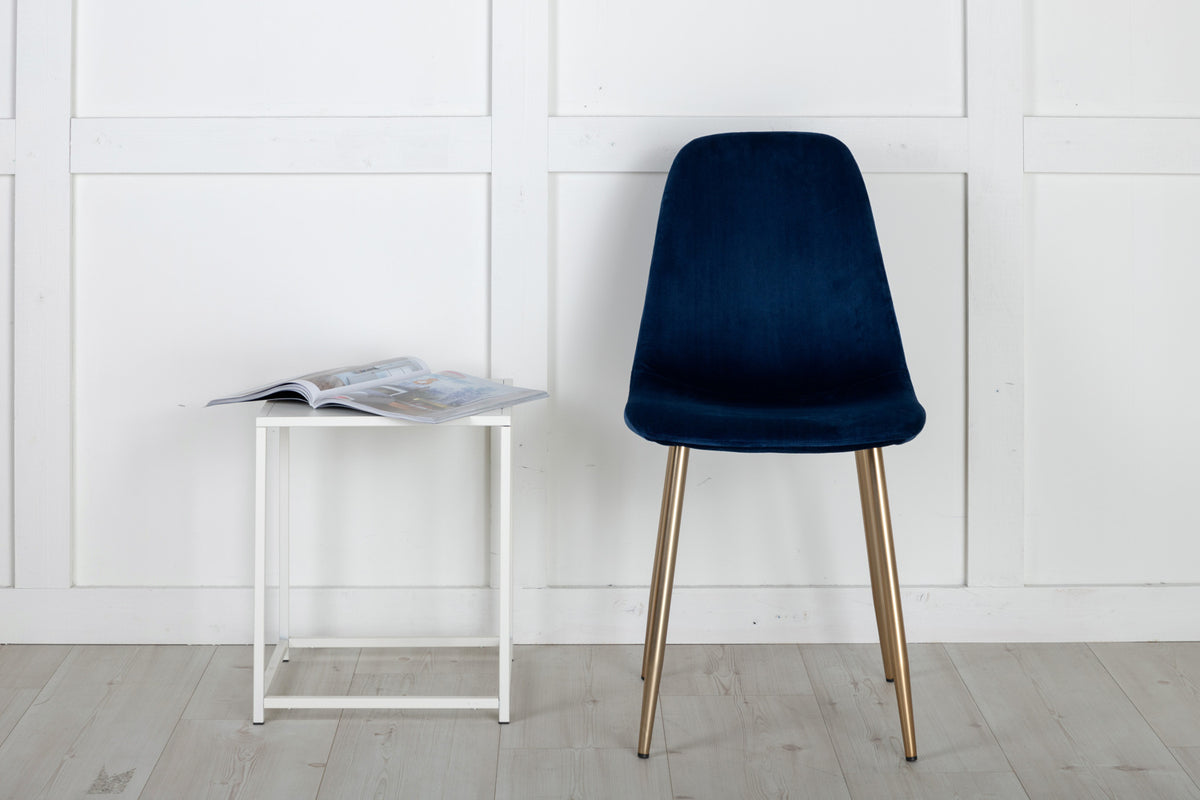 Polar Dining Chair 2-pack Blue