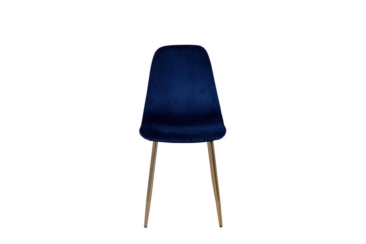 Polar Dining Chair 2-pack Blue