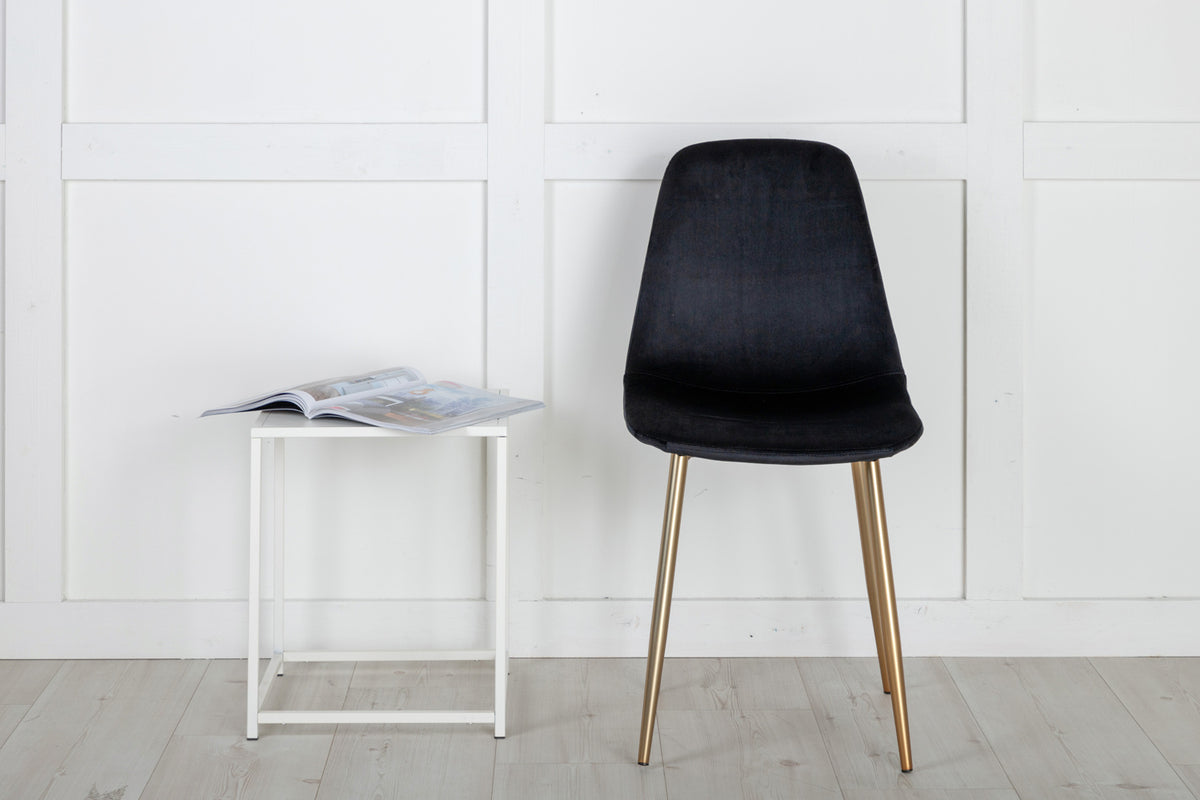 Polar Dining Chair 2-pack Black