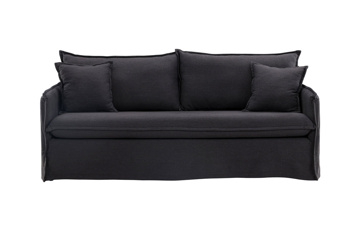 3-seater sofas Black