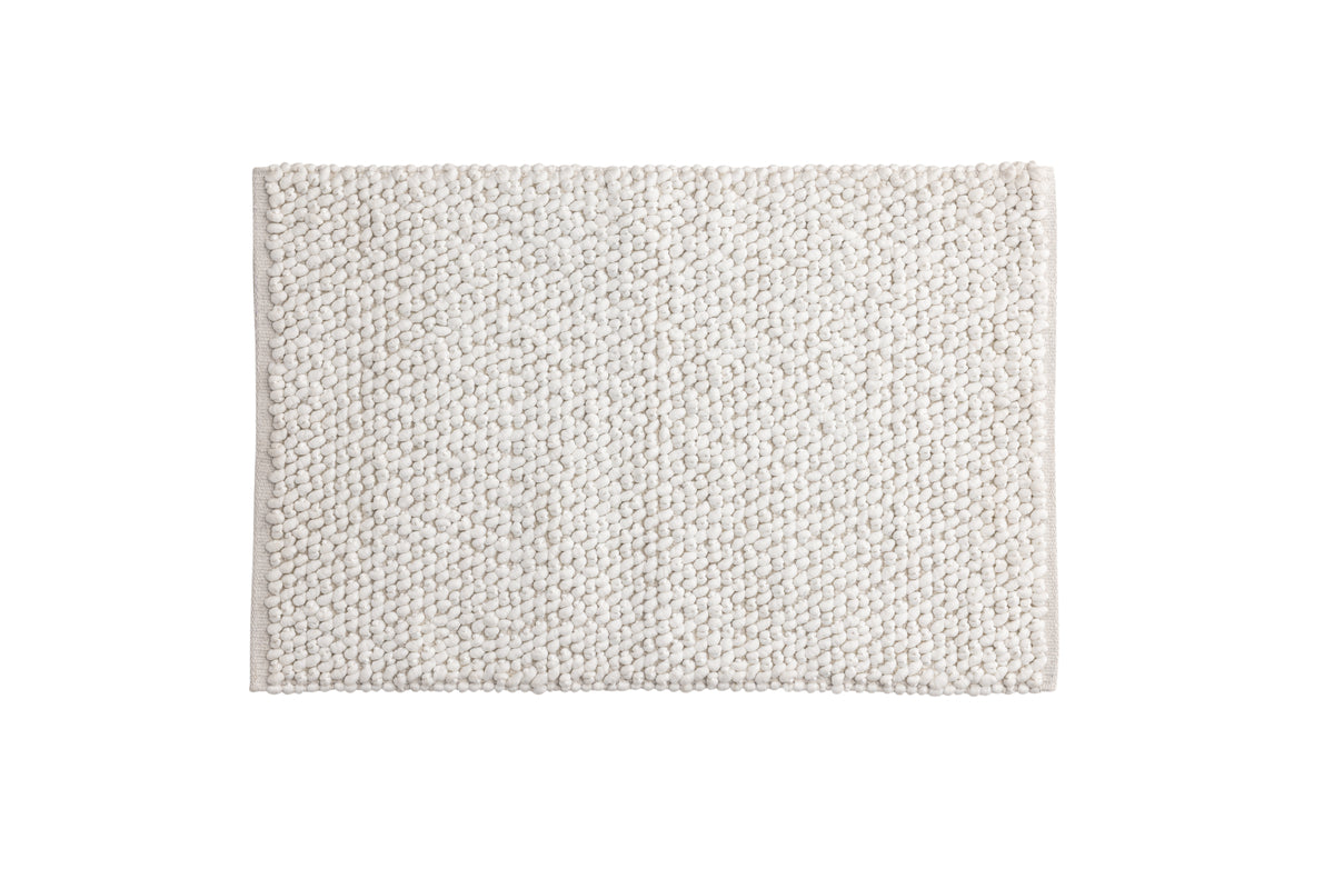 Wilmer Rectangular Carpet 80 x 50 White