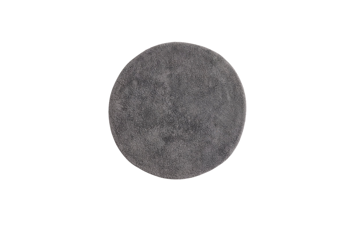 Valle Round Carpet ⌀60 Dark Grey