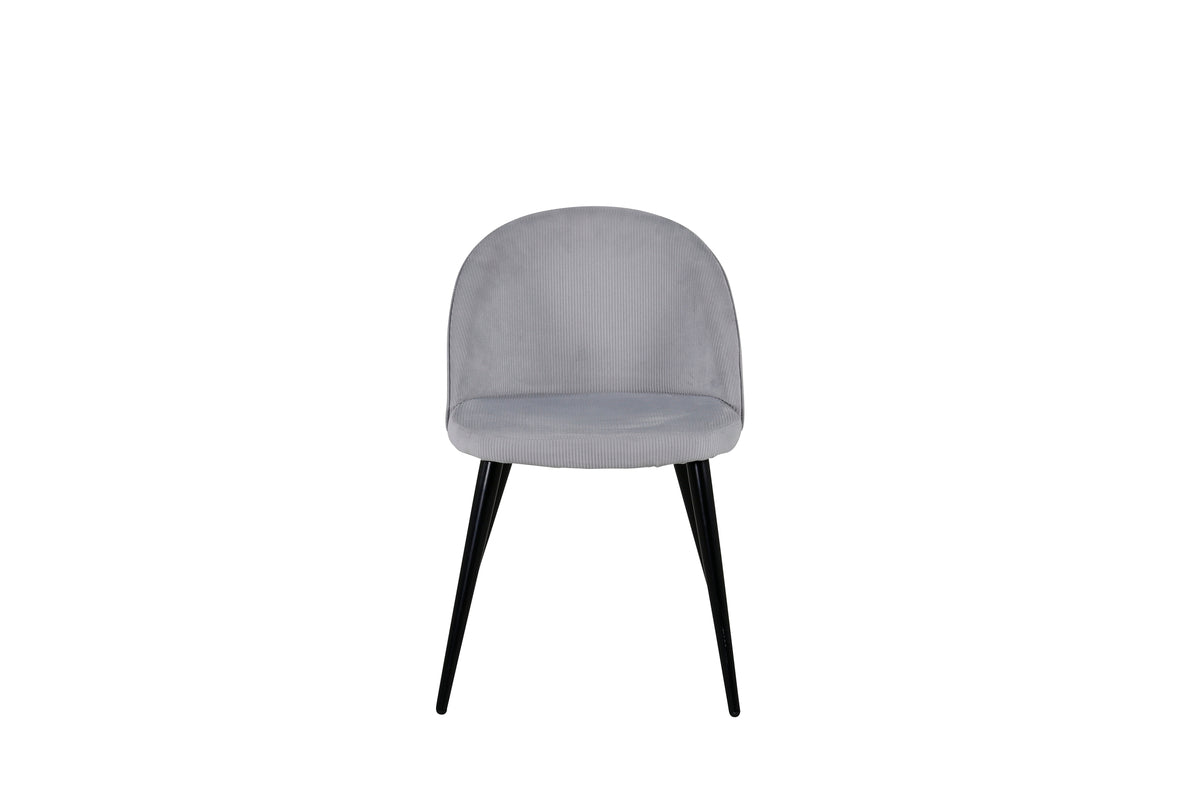 Velvet Dining Chair 2-pack Light Grey