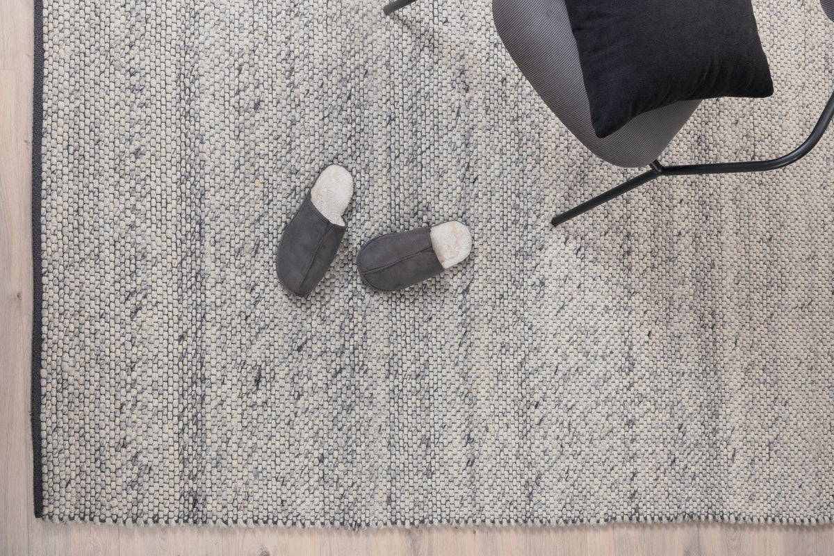 Ganga Rectangular Carpet 240 x 170 Grey