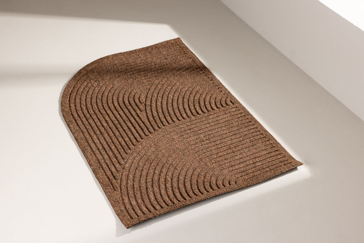 Valentino Rectangular Carpet 60 x 90 Nature