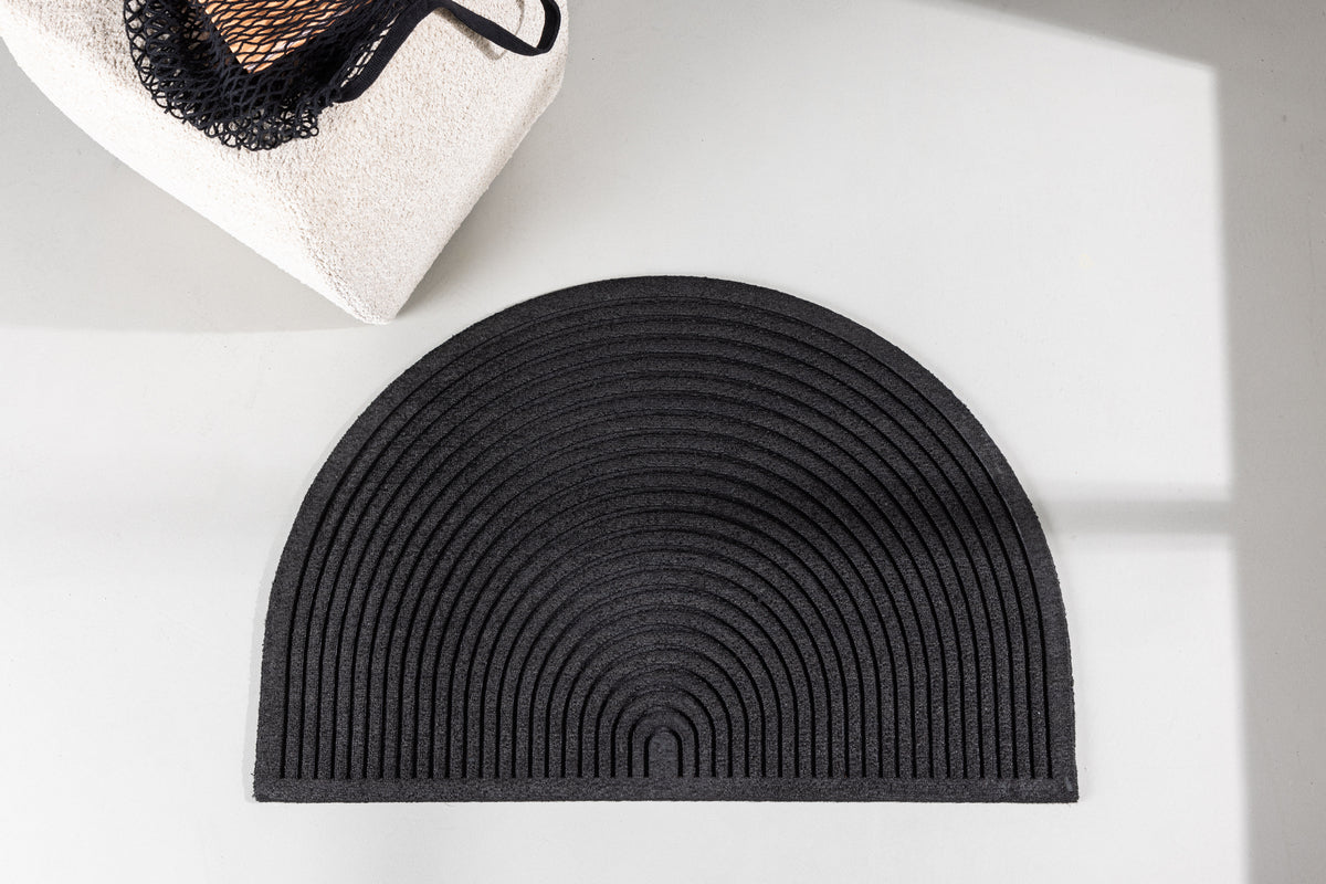 Teodor Rectangular Carpet 90 x 60 Black