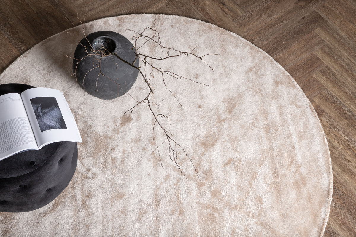 Round Rugs ⌀200 Beige