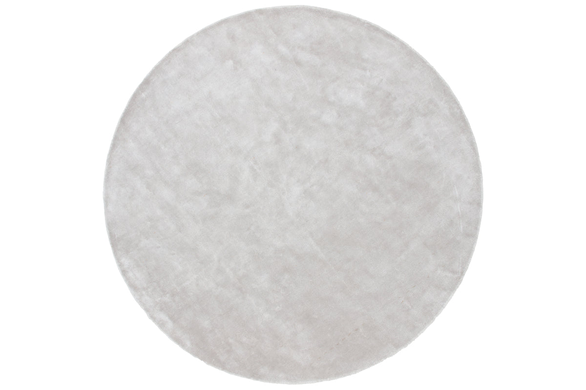 Indra Round Carpet ⌀200 Grey