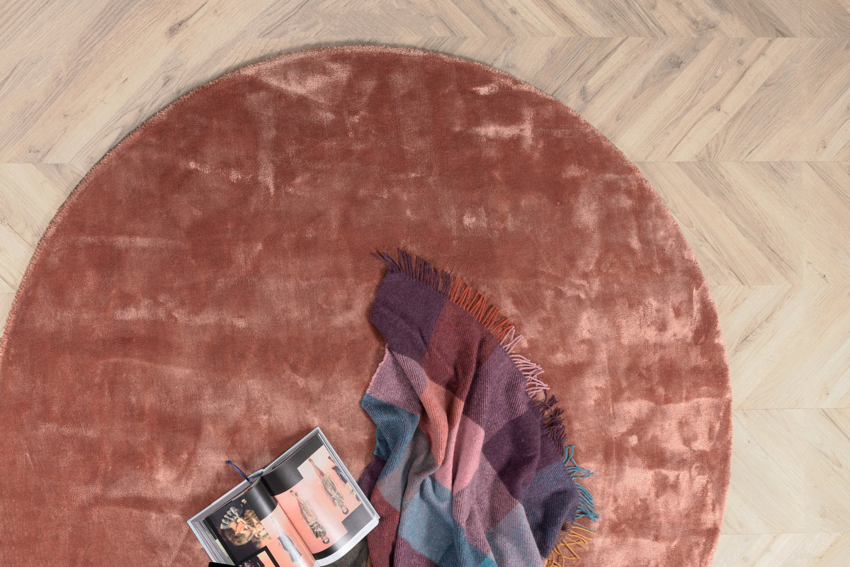Round Rugs ⌀200 Old Pink