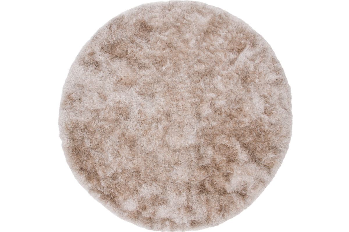 Shiva Round Carpet ⌀200 Champagne