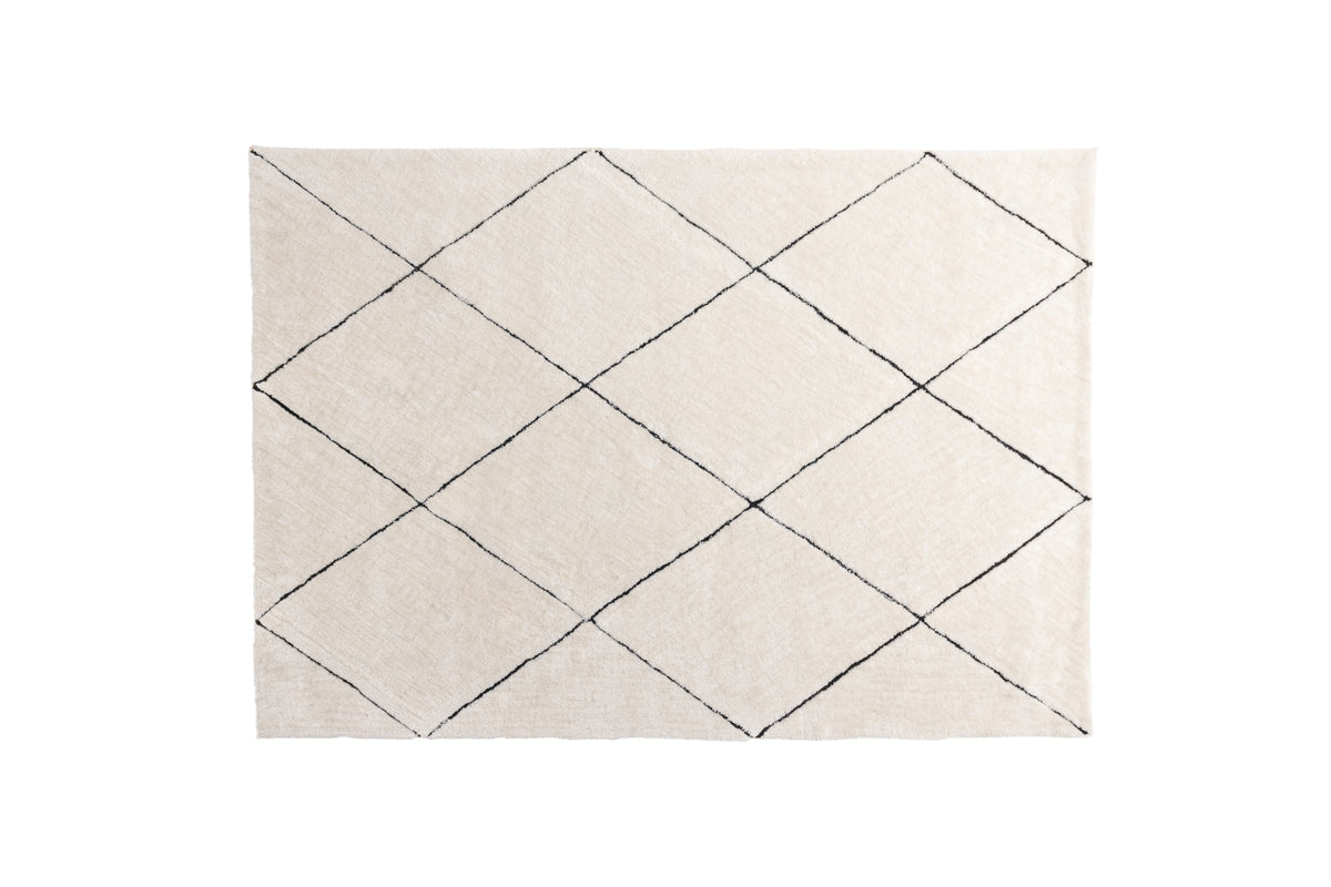 Patrik Rectangular Carpet 290 x 200 White