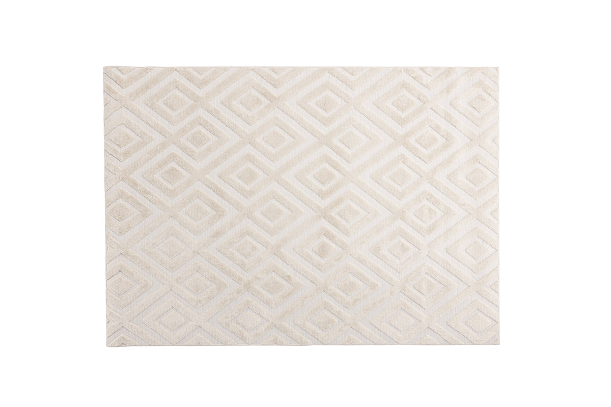 Pia Rectangular Carpet 290 x 200 White