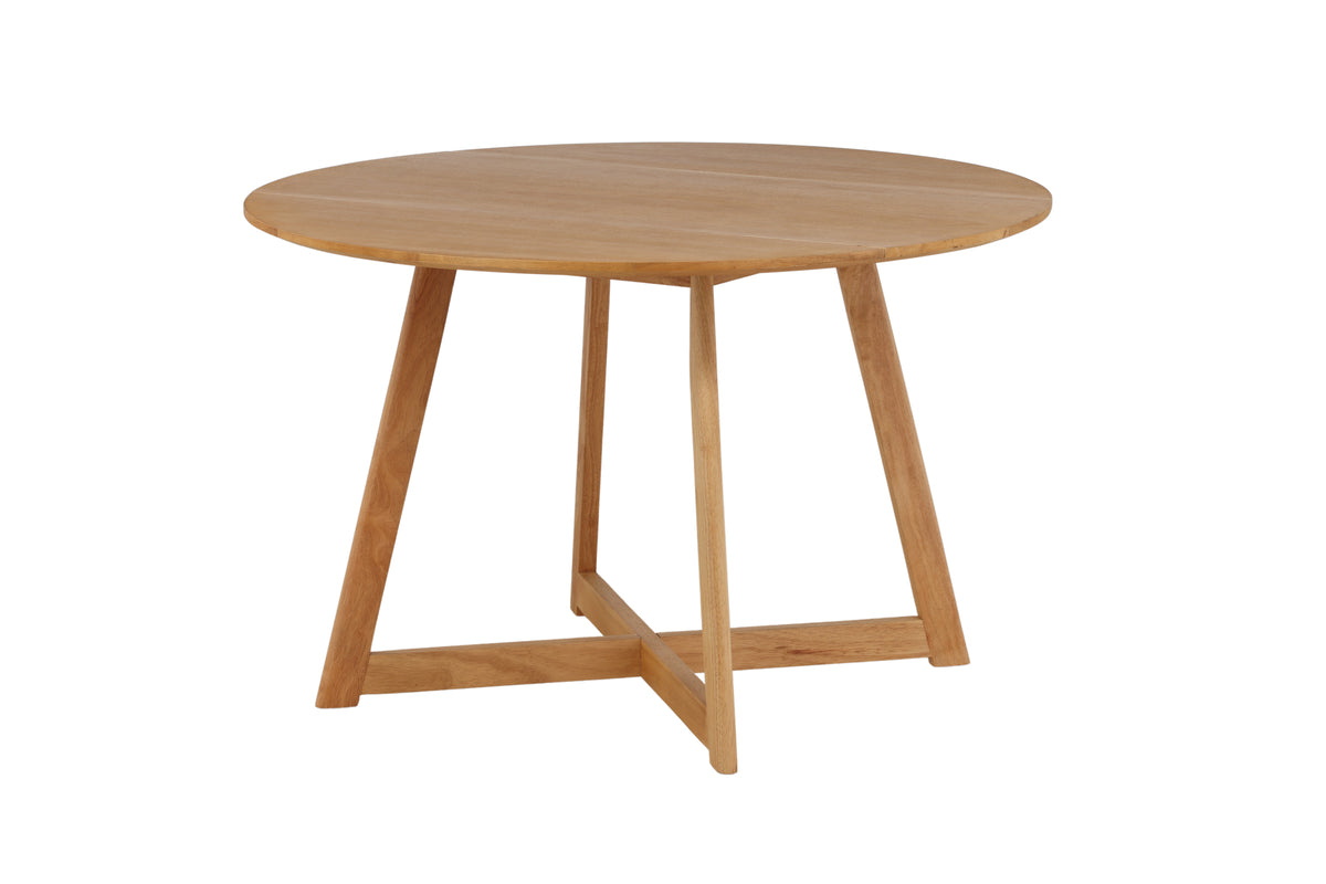 Yakidon Round Dining Table ⌀120 Brown