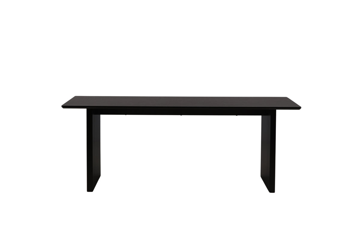 Vail Rectangular Dining Table 200 x 100 Black