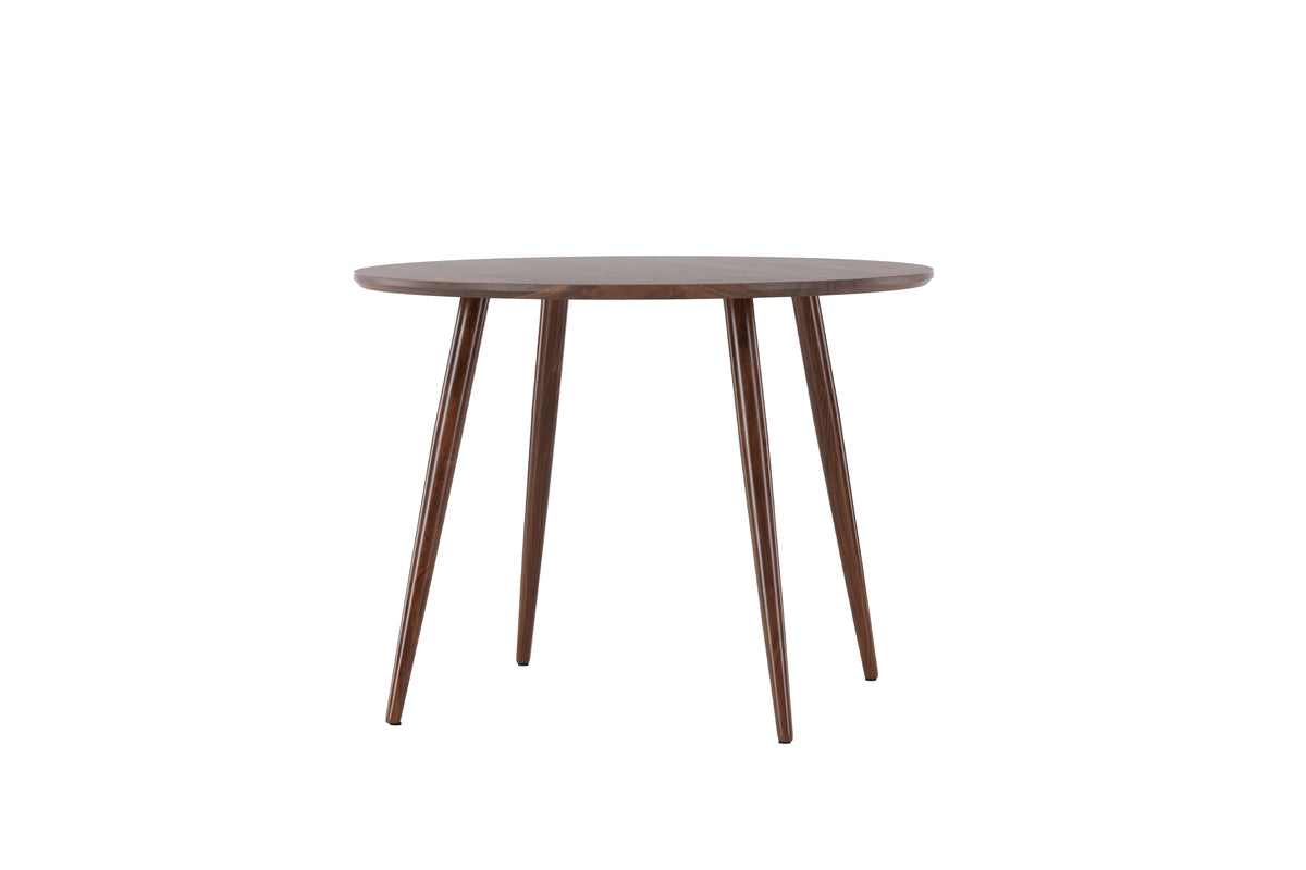 Sanford Round Dining Table ⌀100 Dark Brown