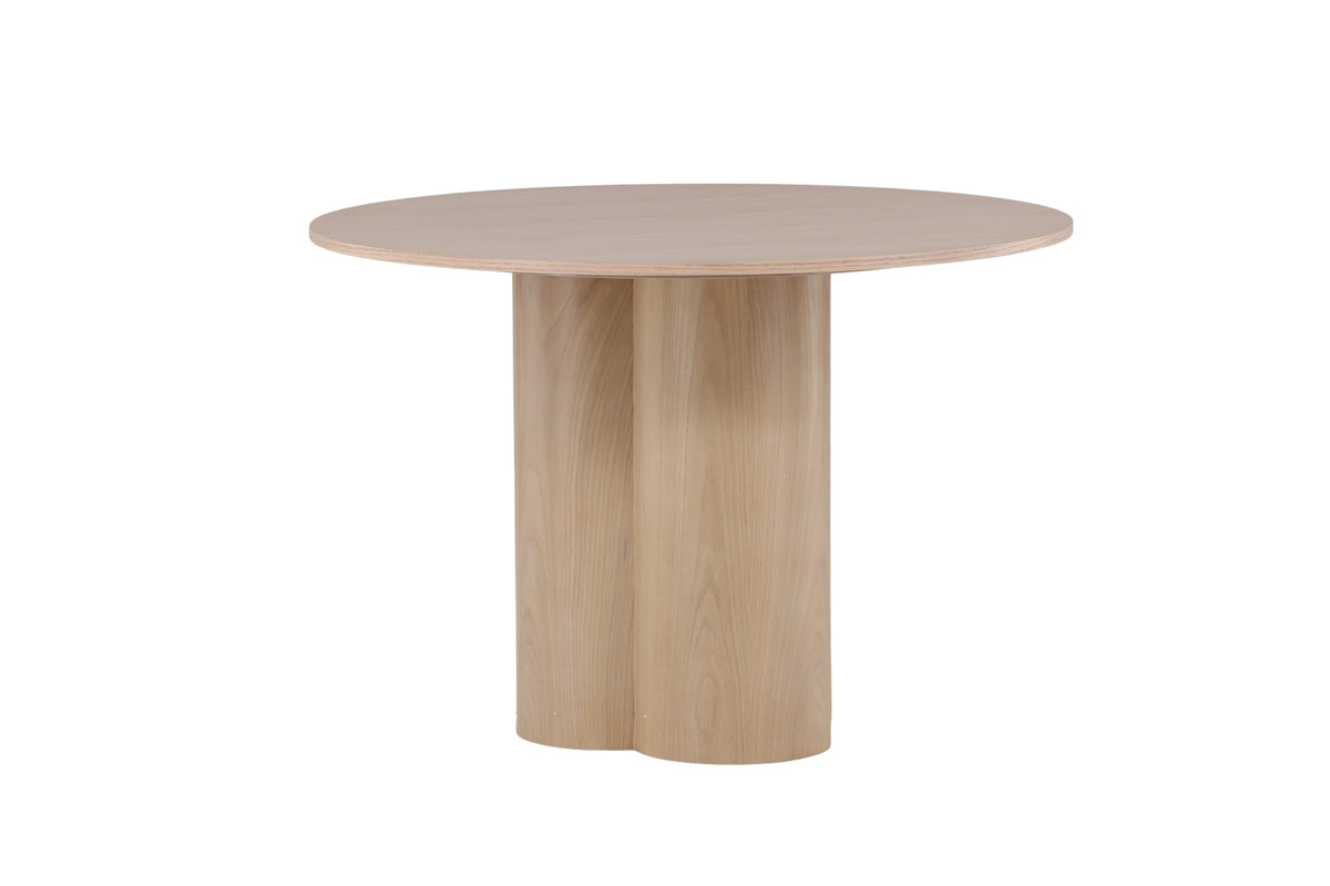 Olivia Round Dining Table ⌀110 Whitewash