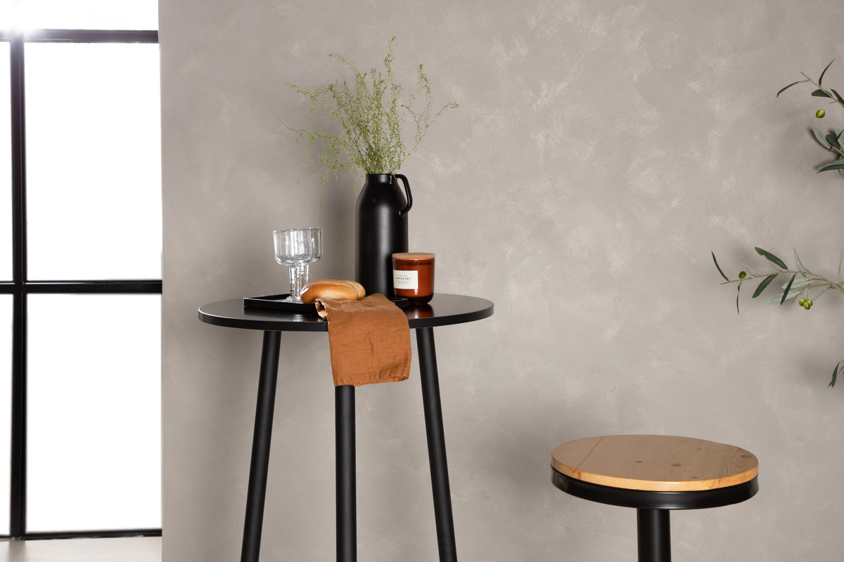 Plaza Bar Table ø60 Black