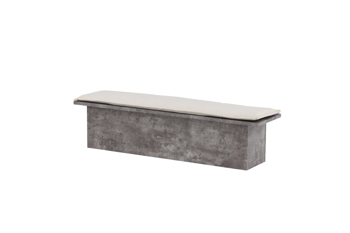 Kellogg Bench 40 x 160 x 45 Grey