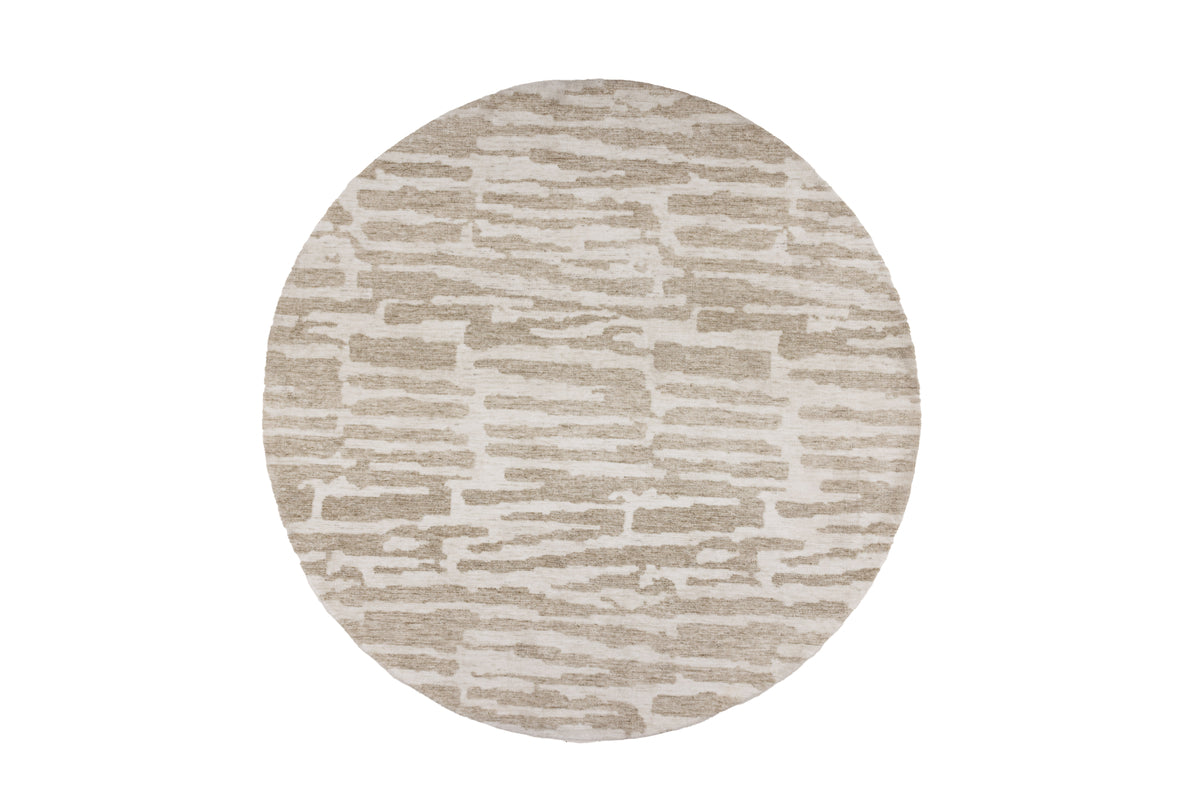 Milos Round Carpet ⌀200 Beige