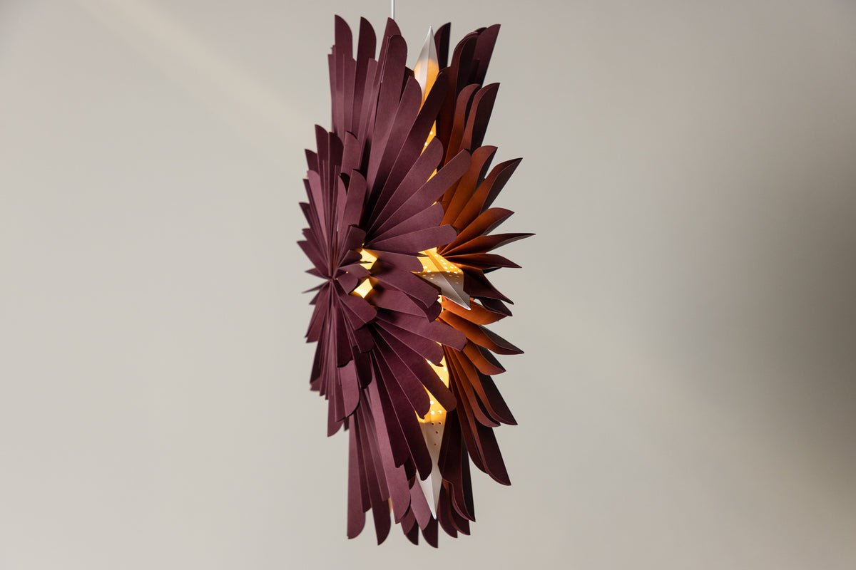 Sälen Pendant Lamp ⌀80 Dark Red