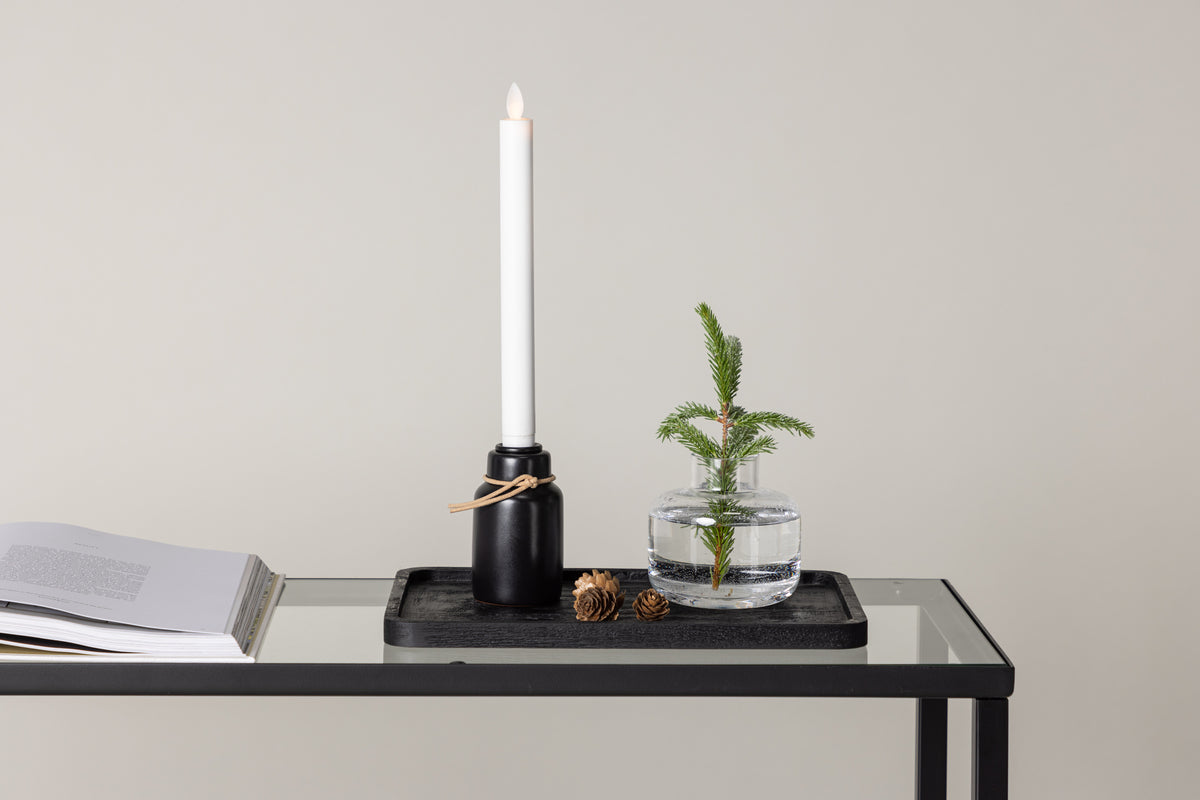 Candlesticks 6 x 28 Black