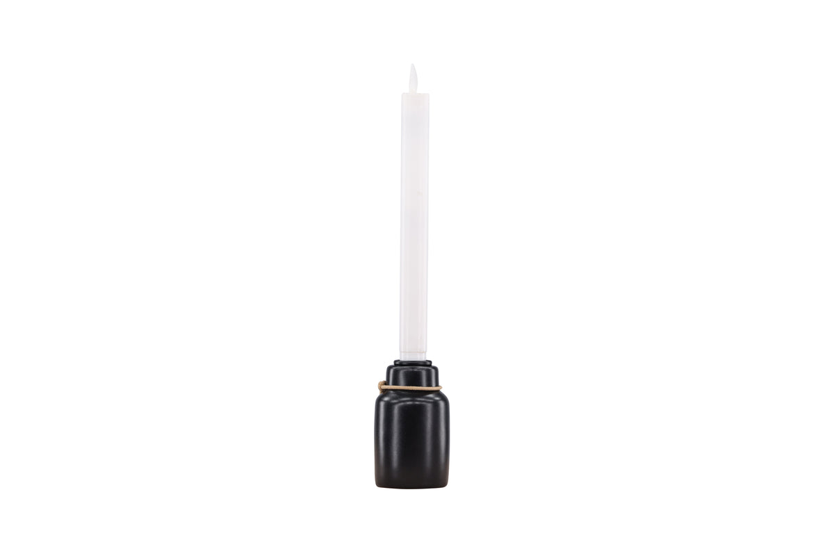 Candlesticks 6 x 28 Black